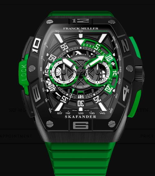 Review Buy Franck Muller Skafander Chronograph Replica Watch for sale Cheap Price SKF 46 DV CC DT TTNRBR TTNR (VE)
